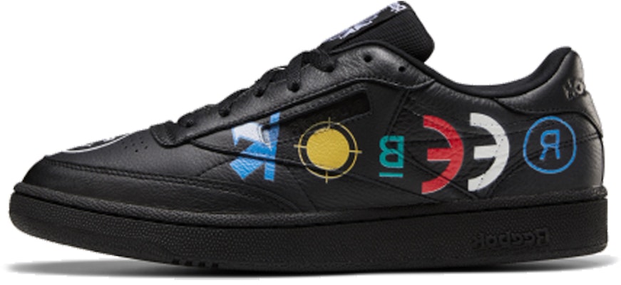 BlackEyePatch x Reebok Club C 85 'Black' FY3074 Buy BlackEyePatch x Reebok Club C 85 'Black' FY3074