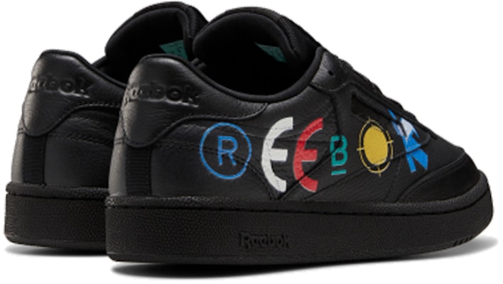 BlackEyePatch x Reebok Club C 85 '黑色' FY3074 Shop BlackEyePatch x Reebok Club C 85 '黑色' FY3074
