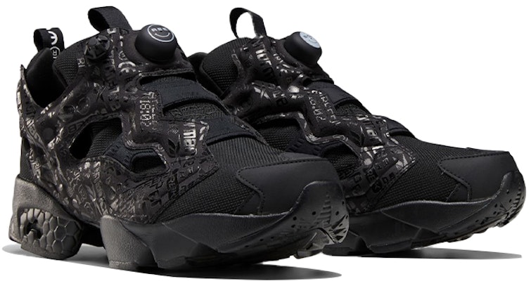 BlackEyePatch x 锐步 InstaPump Fury OG '黑色' FY3076 Lookbook BlackEyePatch x 锐步 InstaPump Fury OG '黑色' FY3076