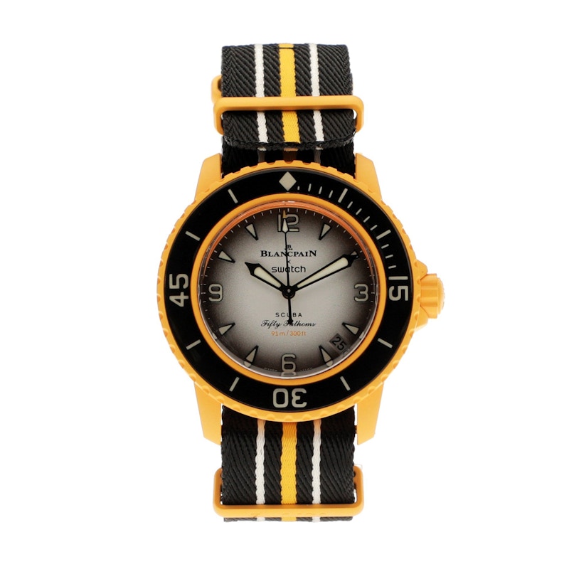 Buy Blancpain x Swatch 深潜五十噚 太平洋款式 SO35P100