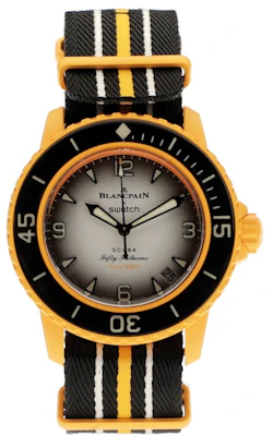 Blancpain x Swatch 深潜五十噚 太平洋款式 SO35P100 Buy Blancpain x Swatch 深潜五十噚 太平洋款式 SO35P100