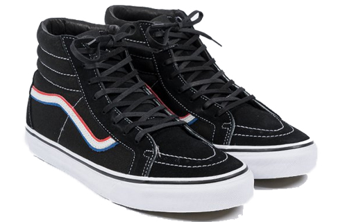 Lookbook Blends x Born Free x Vans Sk8-Hi Reissue LX 'Hitam' VN0A3A7KKXU