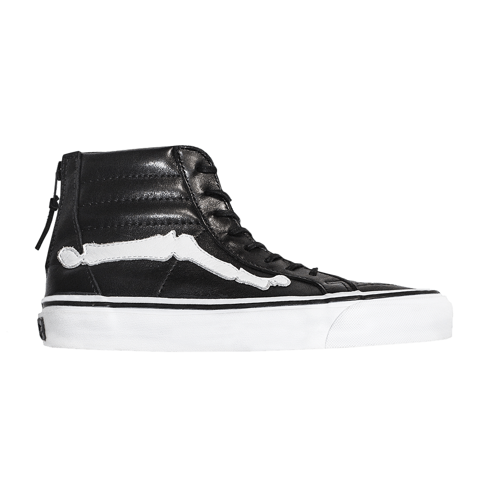 Buy Blends x Vans Sk8-Hi Zip LX '骨头' 高帮帆布鞋 VN-0OZJ9JN