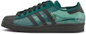 Blondey McCoy x adidas Superstar Friends & Family 'Tourmaline Green' Hijau. GX5048