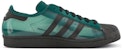 Blondey McCoy x adidas Superstar Friends & Family 'Tourmaline Green' Hijau. GX5048