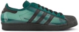 Order Blondey McCoy x adidas Superstar Friends & Family 'Tourmaline Green' Hijau. GX5048