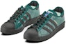 Lookbook Blondey McCoy x adidas Superstar Friends & Family 'Tourmaline Green' Hijau. GX5048