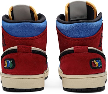 Blue The Great x Air Jordan 1 Mid 'Sin Miedo' CU2805-100 Details for Blue The Great x Air Jordan 1 Mid 'Sin Miedo' CU2805-100