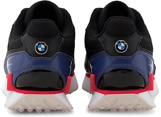 Puma Bmw M Motorsport Mile Rider 女款 寶馬 黑藍紅 低筒訓練鞋 Shop Puma Bmw M Motorsport Mile Rider 女款 寶馬 黑藍紅 低筒訓練鞋
