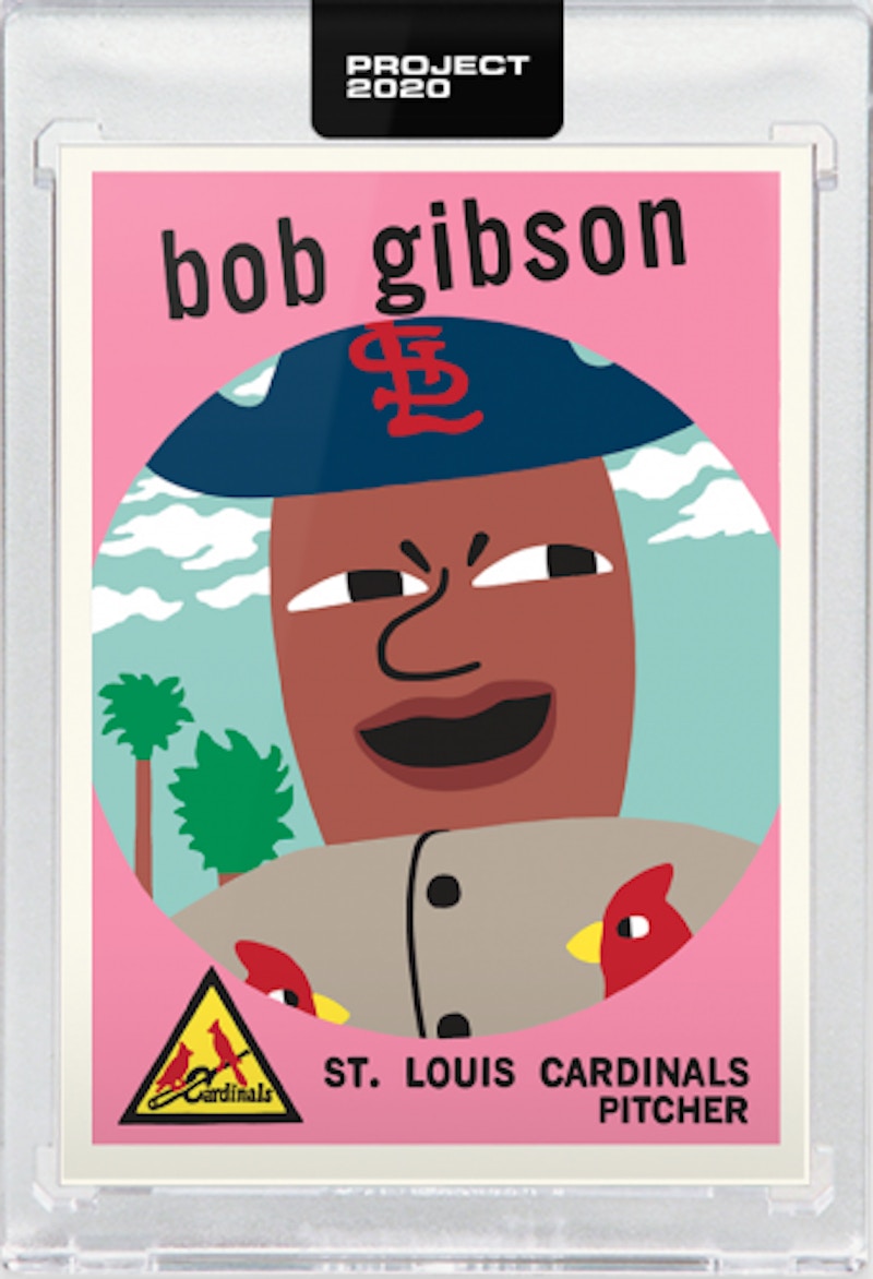 Bob Gibson 1959 Topps Project 2020 Keith Shore  /1451 #54