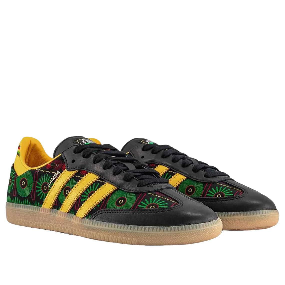 Lookbook Bob Marley x adidas Samba 'Black Yellow Gum' KI8571