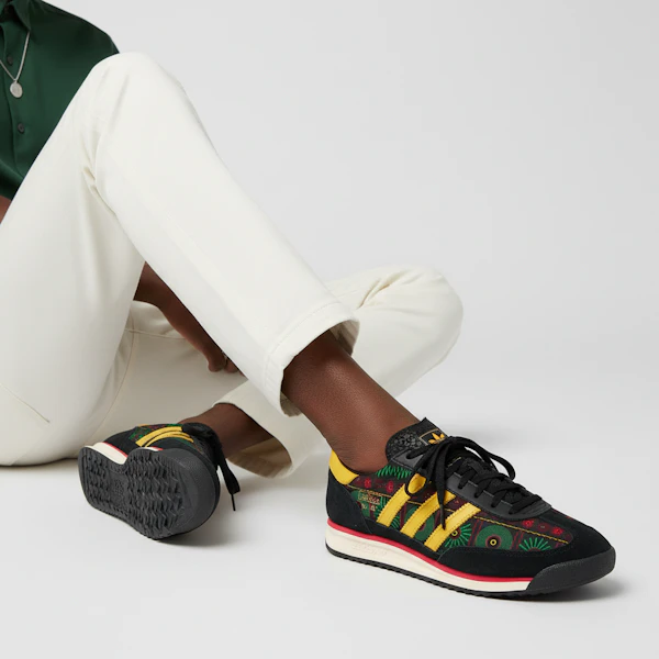 Bob Marley x adidas SL 72 ''Jamaica'' Sneakers KJ4476 Order Bob Marley x adidas SL 72 ''Jamaica'' Sneakers KJ4476