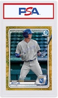 Bobby Witt Jr. 2020 Bowman Chrome X Gold X-Fractor /3 #BCP-160 Bobby Witt Jr. 2020 Bowman Chrome X Gold X-Fractor /3 #BCP-160