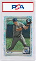 Bobby Witt Jr. 2020 Bowman Mega Box Prospects Chrome Mojo Refractor #BCP-25 Bobby Witt Jr. 2020 Bowman Mega Box Prospects Chrome Mojo Refractor #BCP-25