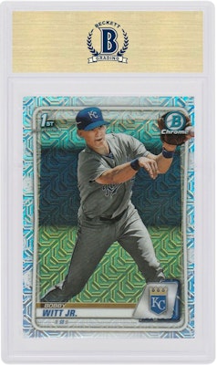 Bobby Witt Jr. 2020 Bowman Mega Box Prospects Chrome Mojo Refractor #BCP-25 Order Bobby Witt Jr. 2020 Bowman Mega Box Prospects Chrome Mojo Refractor #BCP-25