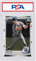 Bobby Witt JR. 2020 Bowman Prospects Chrome #BCP25 Bobby Witt JR. 2020 Bowman Prospects Chrome #BCP25