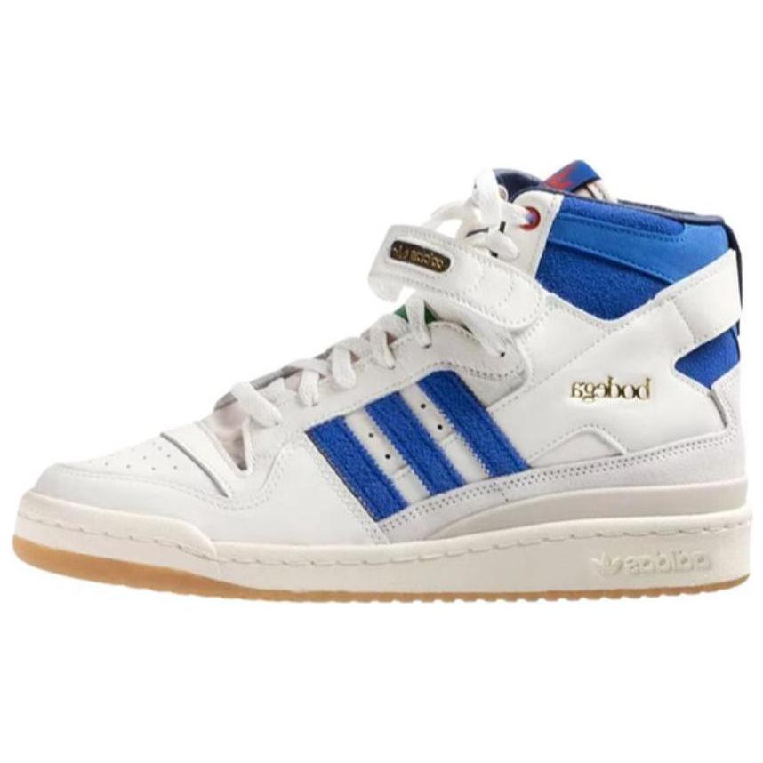 Lookbook Bodega x adidas originals FORUM 84 高筒舒适防滑耐磨高帮板鞋 男女同款 白藍