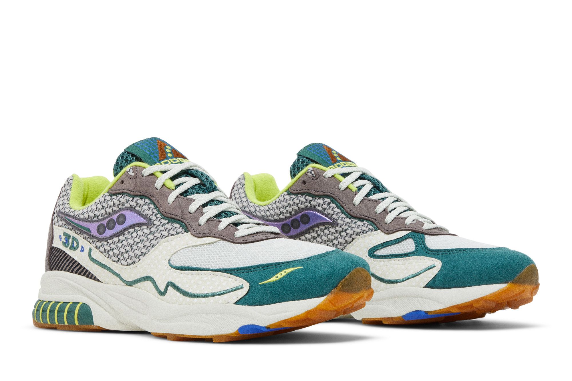 Cheap Bodega x Saucony 3D Grid Hurricane Sneakers S70764-1