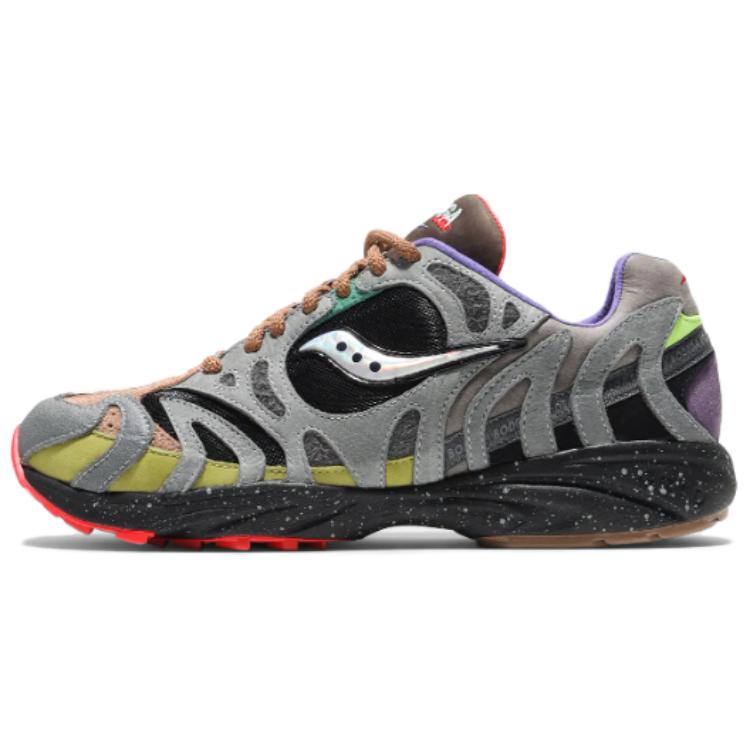 Bodega x Saucony Grid Azura 2000 Grey Running Shoes - Comfortable & Durable S70523-1