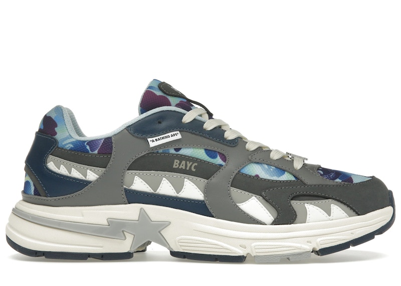 Bored Ape Yacht Club x BAPE Shark Sta 'Blue' 1K73191913-BLU