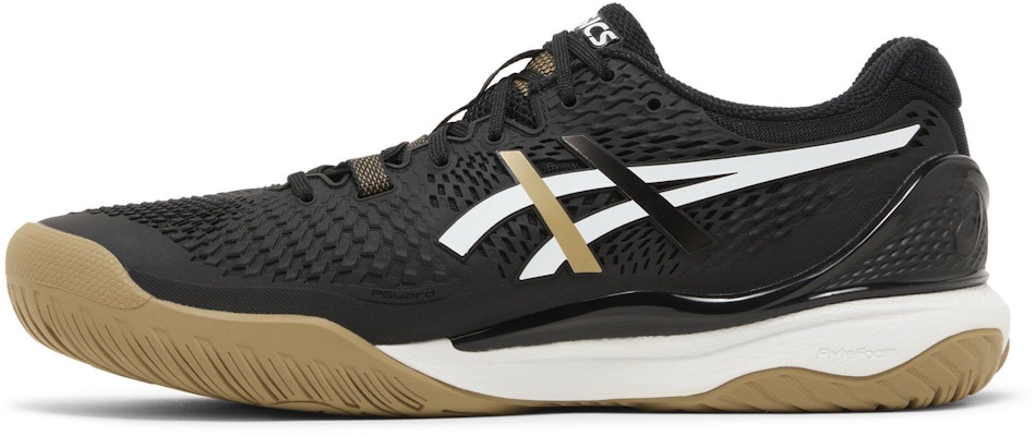 BOSS x ASICS Gel-Resolution 9 "Hitam/Camel" 1041A453-001 Lookbook BOSS x ASICS Gel-Resolution 9 "Hitam/Camel" 1041A453-001
