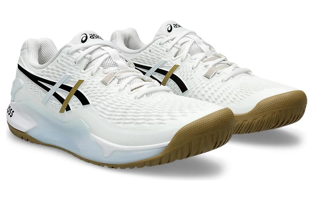 Shop ASICS Gel-Resolution 9 'Putih Hitam Getah' 1041A453-100