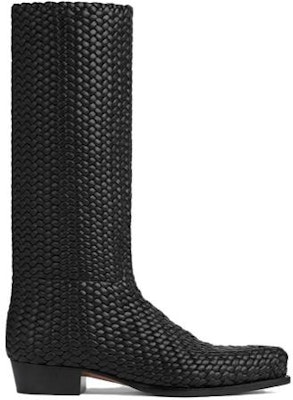Bottega Veneta 'Black Leather Pointed-Toe Ankle Boots' 763724V3H601000 Order Bottega Veneta 'Black Leather Pointed-Toe Ankle Boots' 763724V3H601000