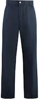 Bottega Veneta Blue Straight-Leg Mid-Rise Casual Pants. 784201V4CS04246 Bottega Veneta Blue Straight-Leg Mid-Rise Casual Pants. 784201V4CS04246