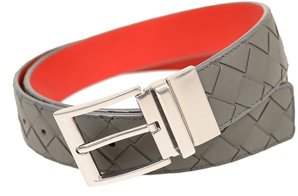 Bottega Veneta Gray 3.5cm Lambskin Leather Belt with Pin Buckle Elegant Style 611394-VCPQ1-1434 Order Bottega Veneta Gray 3.5cm Lambskin Leather Belt with Pin Buckle Elegant Style 611394-VCPQ1-1434