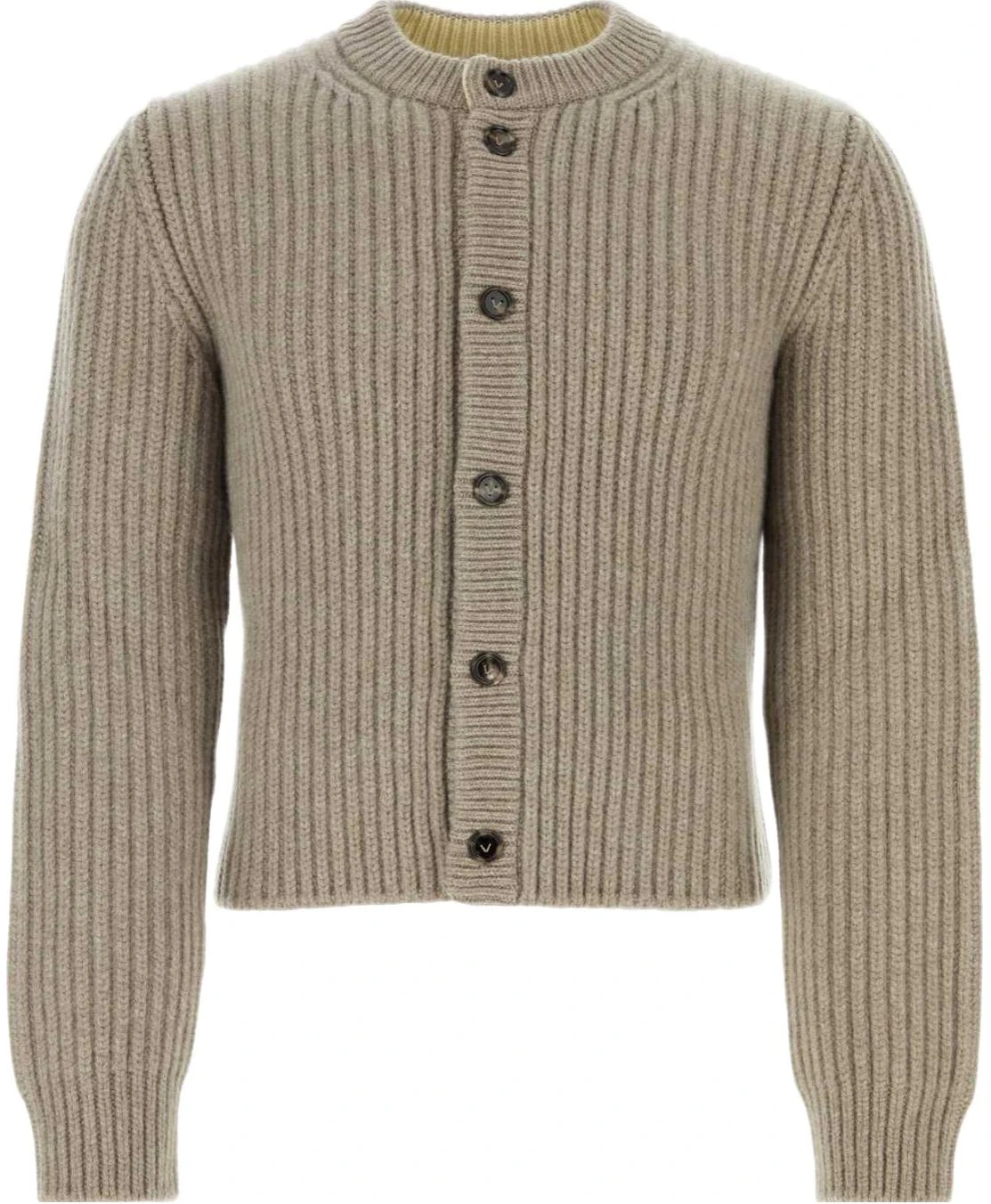 bottega-veneta-grey-round-neck-slim-fit-knit-cardigan-793191-v4-aq-09700