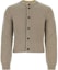 Buy Bottega Veneta Grey Round Neck Slim Fit Knit Cardigan. 793191V4AQ09700