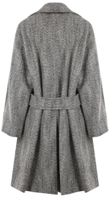 Bottega Veneta Grey Solid Color Long Sleeve Straight Coat Jacket. 748804V34P01069 Lookbook Bottega Veneta Grey Solid Color Long Sleeve Straight Coat Jacket. 748804V34P01069