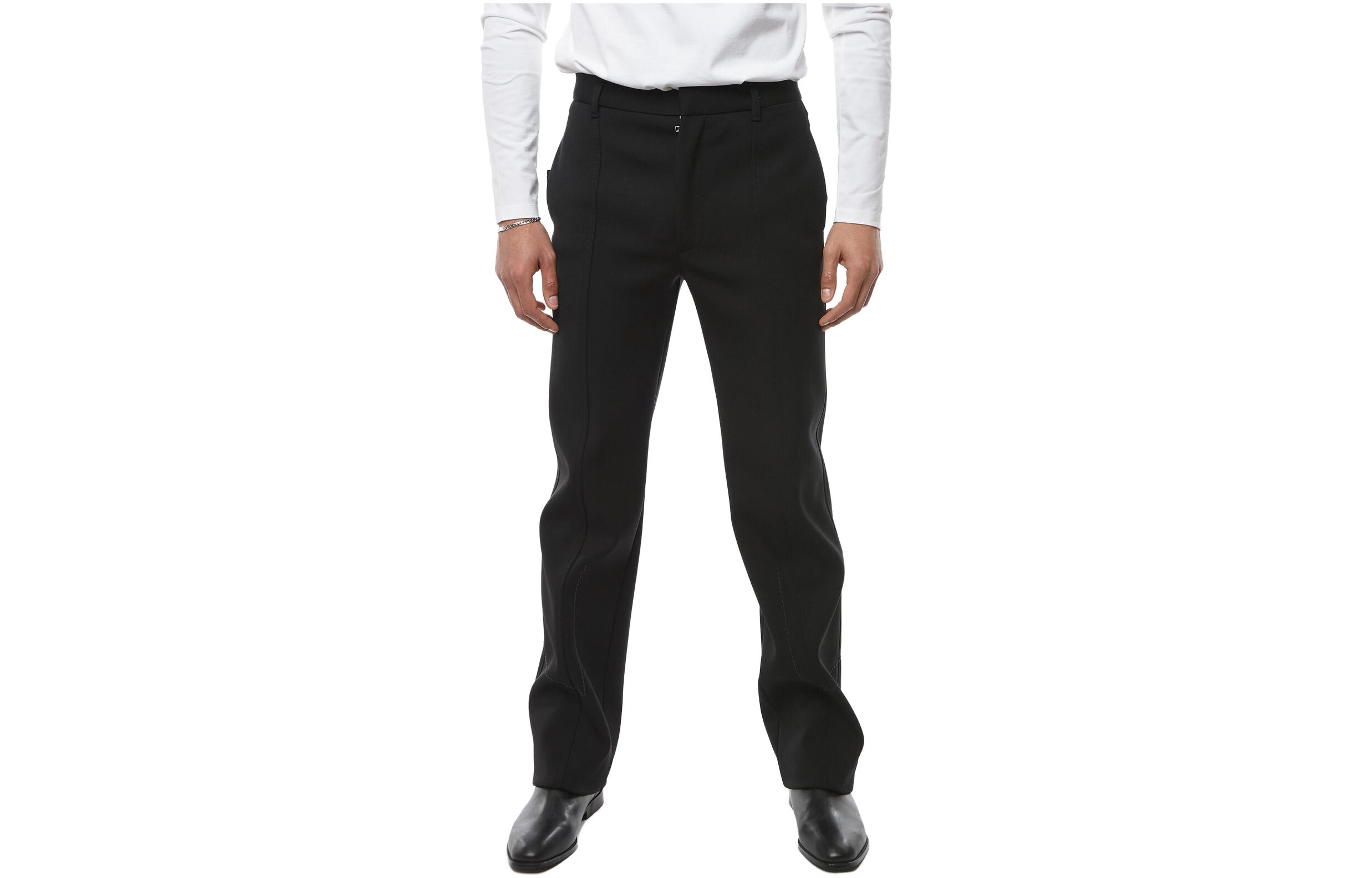 Order Bottega Veneta 高腰拉鍊長版單色牛仔褲 682351V0IV1000