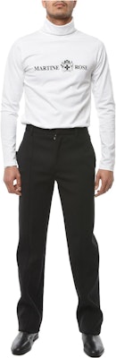 Bottega Veneta Seluar Jeans Denim Tinggi Pinggang Reka Bentuk Warna Solid. 682351V0IV1000 Shop Bottega Veneta Seluar Jeans Denim Tinggi Pinggang Reka Bentuk Warna Solid. 682351V0IV1000