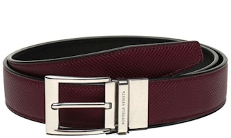 Bottega Veneta Leather Belt with Pin Buckle 3.5cm. 575234vmaw38821 Bottega Veneta Leather Belt with Pin Buckle 3.5cm. 575234vmaw38821