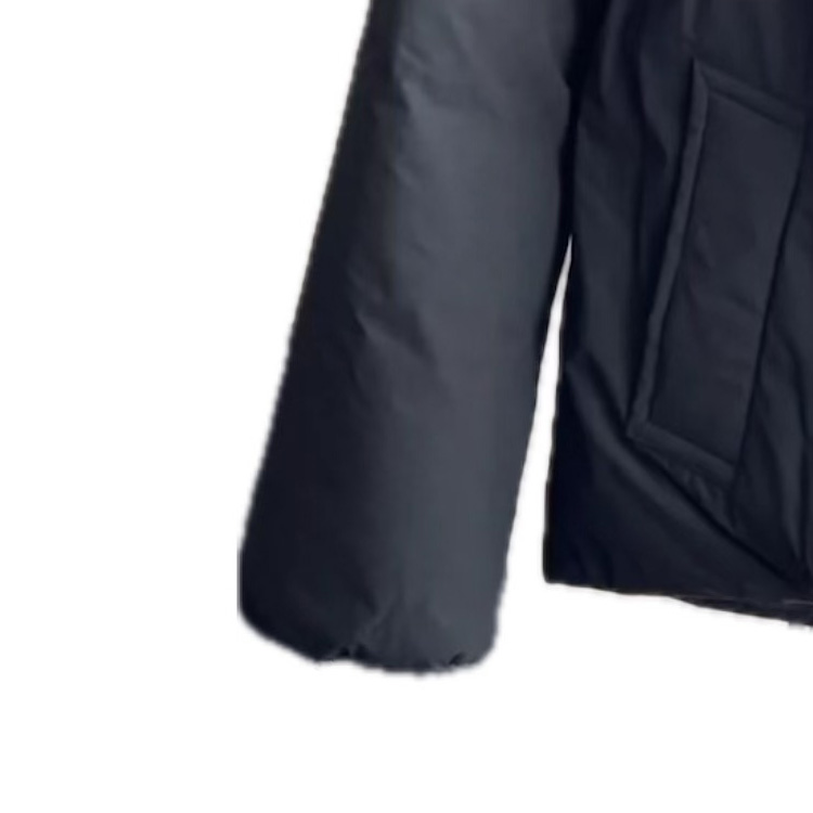 Sizing Chaqueta con Capucha de Algodón Color Sólido Bottega Veneta Gris Oscuro. 690760V1LE0