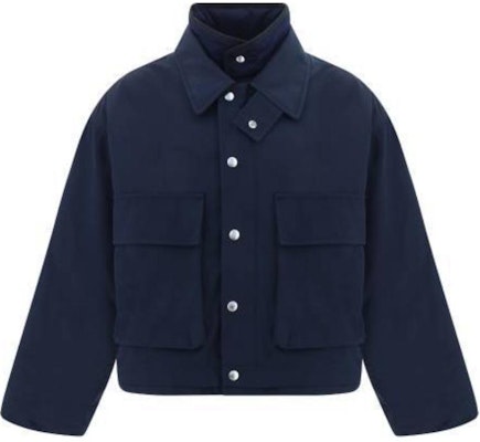 Bottega Veneta 海軍藍立領短版夾克 794066V4CS04246 Order Bottega Veneta 海軍藍立領短版夾克 794066V4CS04246