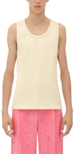 ボッテガヴェネタ 無地 ノースリーブ ラウンドネック プルオーバー ベージュベスト 715042V3P002679 Order ボッテガヴェネタ 無地 ノースリーブ ラウンドネック プルオーバー ベージュベスト 715042V3P002679