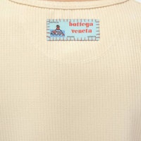Bottega Veneta 米色無袖圓領背心毛衣。 715042V3P002679 Purchase Bottega Veneta 米色無袖圓領背心毛衣。 715042V3P002679