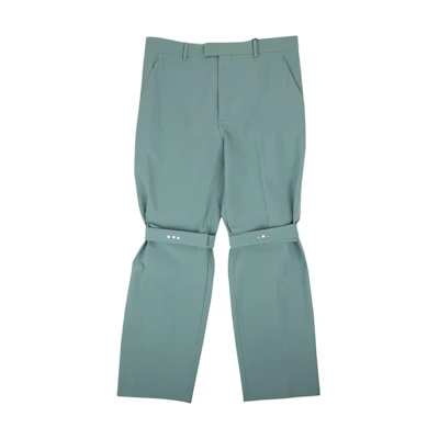 Bottega Veneta Solid Straight-Leg Pants with Knee Buckle. 628764VKJ603759