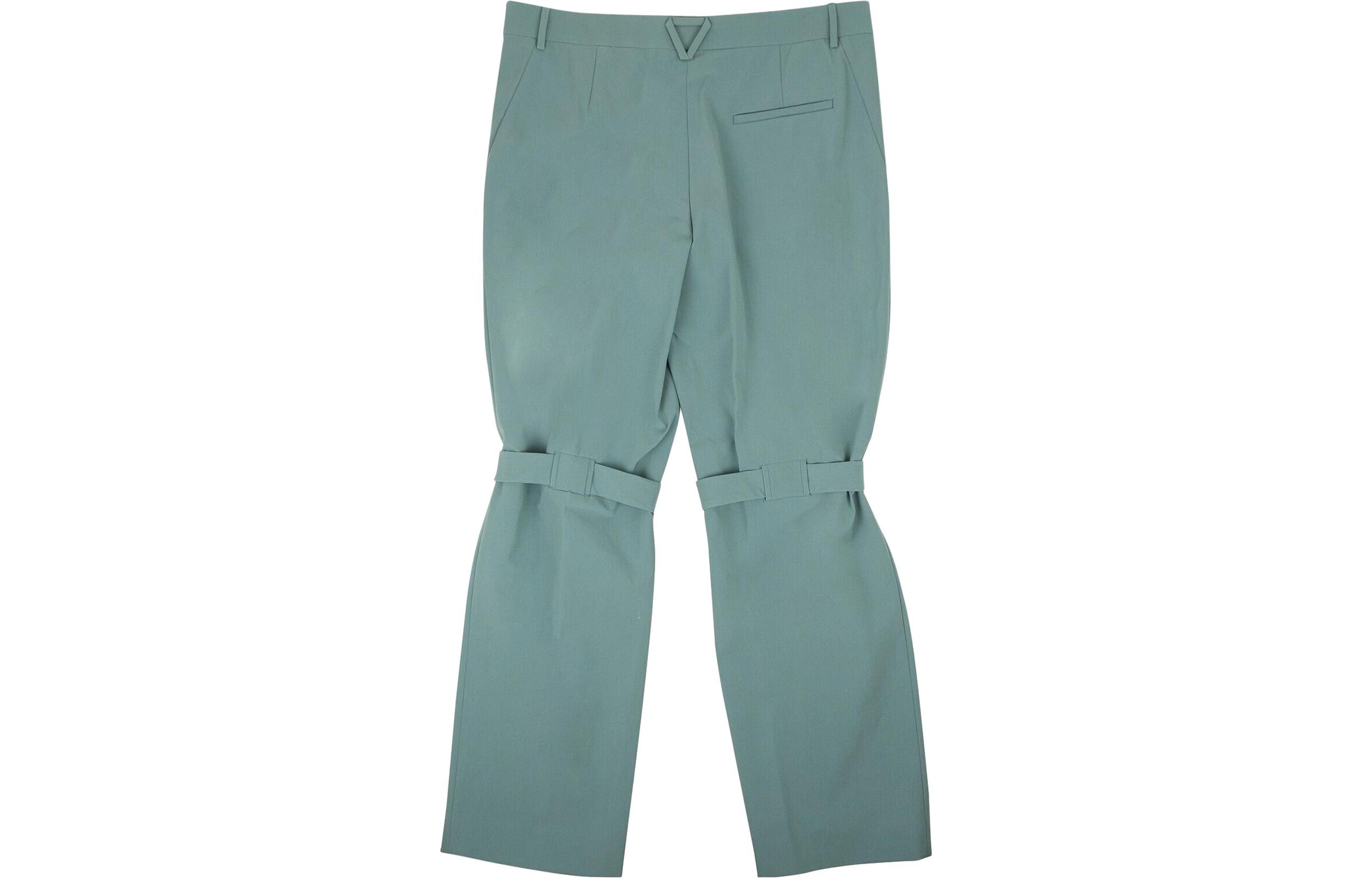 Lookbook Bottega Veneta 直筒褲 膝扣裝飾高質感長褲 628764VKJ603759