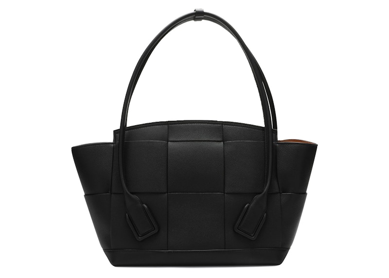 Order 葆蝶家 Arco 中号黑色手袋