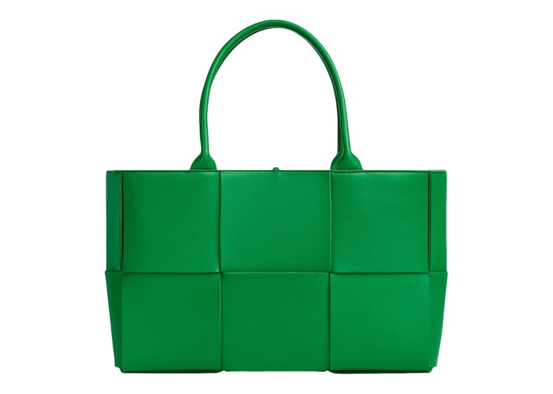 Bottega Veneta Arco Intreccio Tote Bag Medium Parakeet