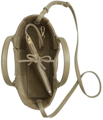 Bolso Tote Mini Taupe Bottega Veneta Arco Intreccio Order Bolso Tote Mini Taupe Bottega Veneta Arco Intreccio