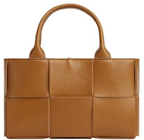 Bottega Veneta Arco Tote Bag Mini Intreccio Camel Bottega Veneta Arco Tote Bag Mini Intreccio Camel