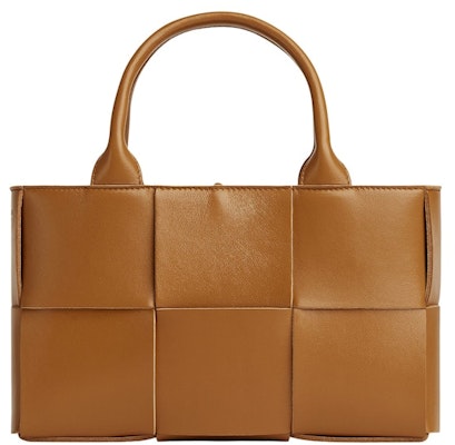 葆蝶家Arco小号手袋 驼色编织款 Buy 葆蝶家Arco小号手袋 驼色编织款