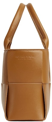 葆蝶家Arco小号手袋 驼色编织款 Order 葆蝶家Arco小号手袋 驼色编织款