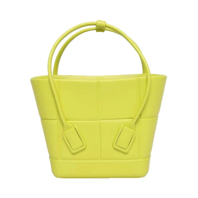 Bottega Veneta Arco Tote Bag Mini Kiwi