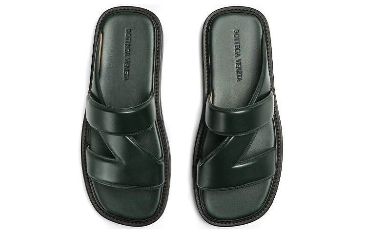 Bottega Veneta Band Sandal 'Ink Black' 圖 3