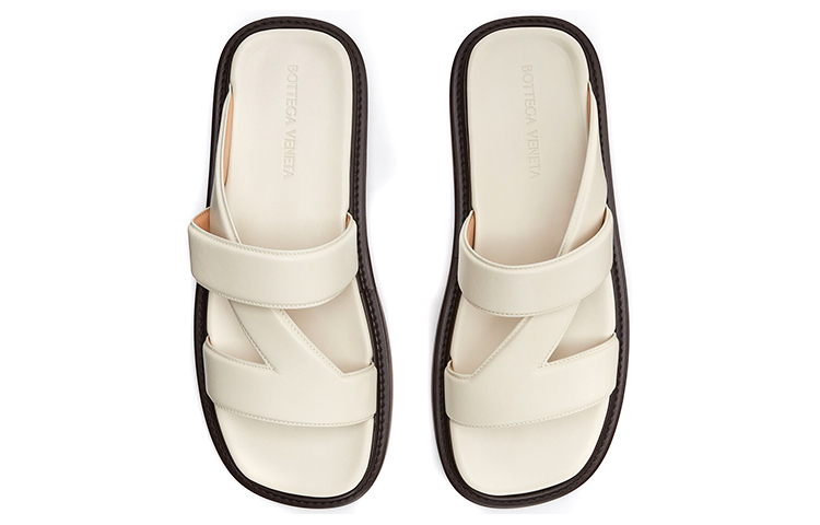 Bottega Veneta Band Slide 'Sea Salt' 圖 3